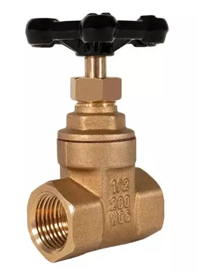 1-1/2" Jomar Valve T-301 , Gate Valve, Non-rising Stem, Brass, NPT Threaded, 200 WOG