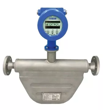 1-1/2" Tek-Trol Tek-Cor 1100A-2-1-040A-1-S-150-1-E, Explosion Proof,150# ANSI Flange Standard Sensor, ±0.5% Accuracy, Coriolis Mass Flow Meter