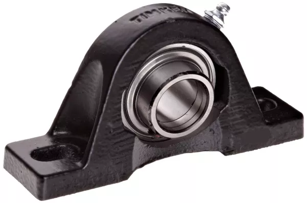 1-3 /16 Inch Pillow Block Bearing with Greasable Housing and Lock Collar