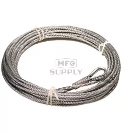 1/4" x 45' steel cable for 4500 lbs winch