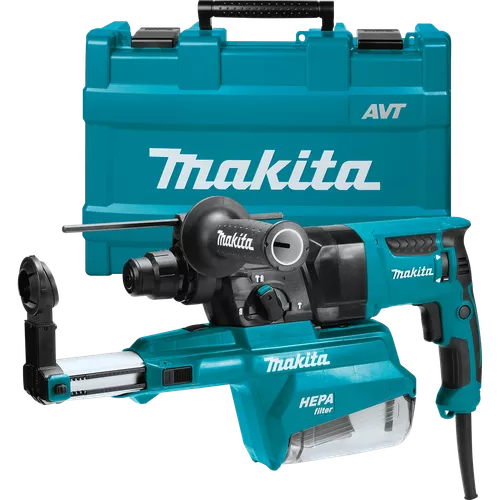 1" AVT™ Rotary Hammer, accepts SDS-PLUS bits, w/ HEPA Dust Extractor (Pistol-grip), HR2651