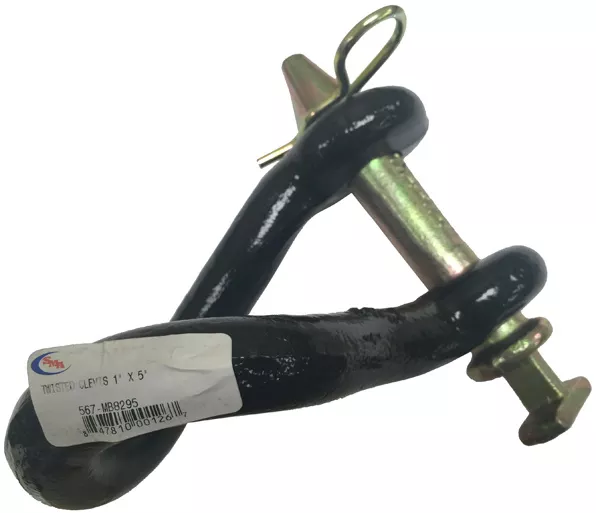 1 Inch Twisted Clevis Pin for Heavy-Duty Tractor Implements