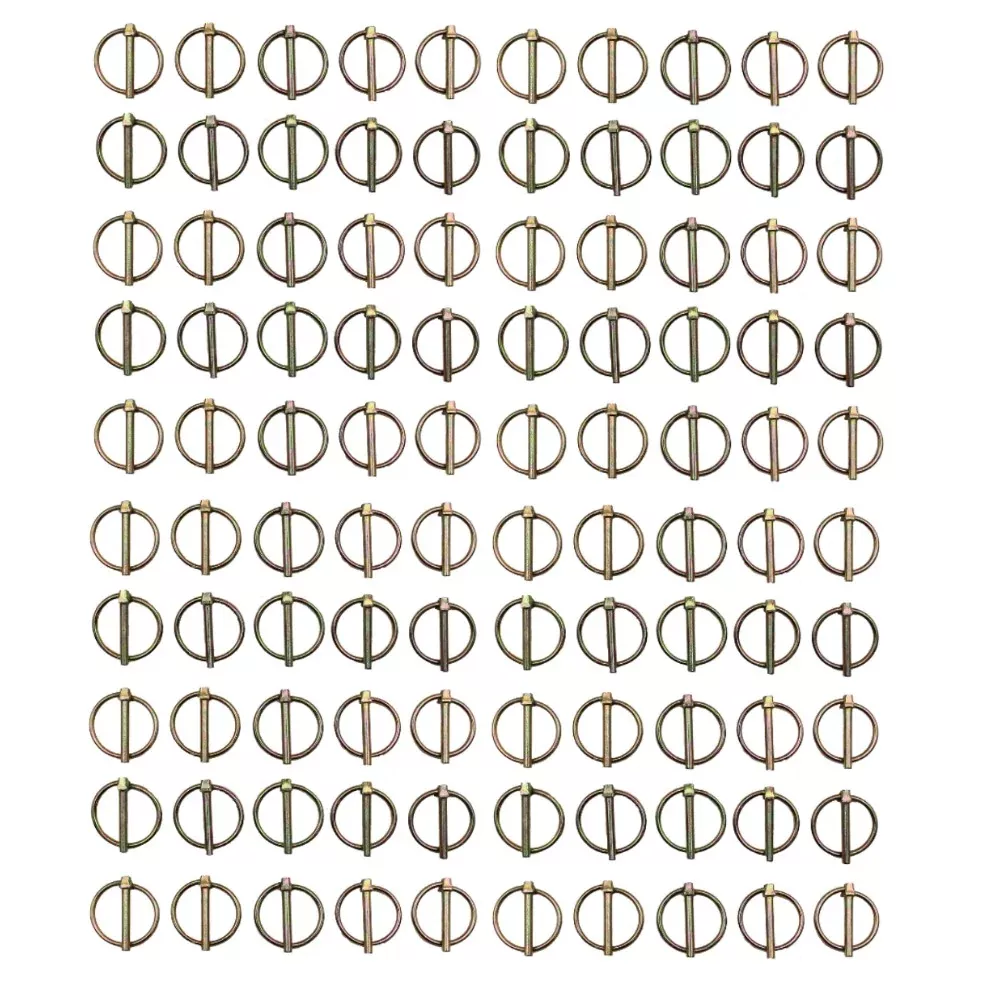 (10) PN01 Universal Linch Lynch Pin Clip 3/16" x 1 1/4" for Tractors