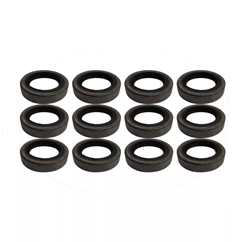 (12) Trailer Seals 168255TB for 3500# 1.68'' x 2.56'' Double Lip #84 Spindle