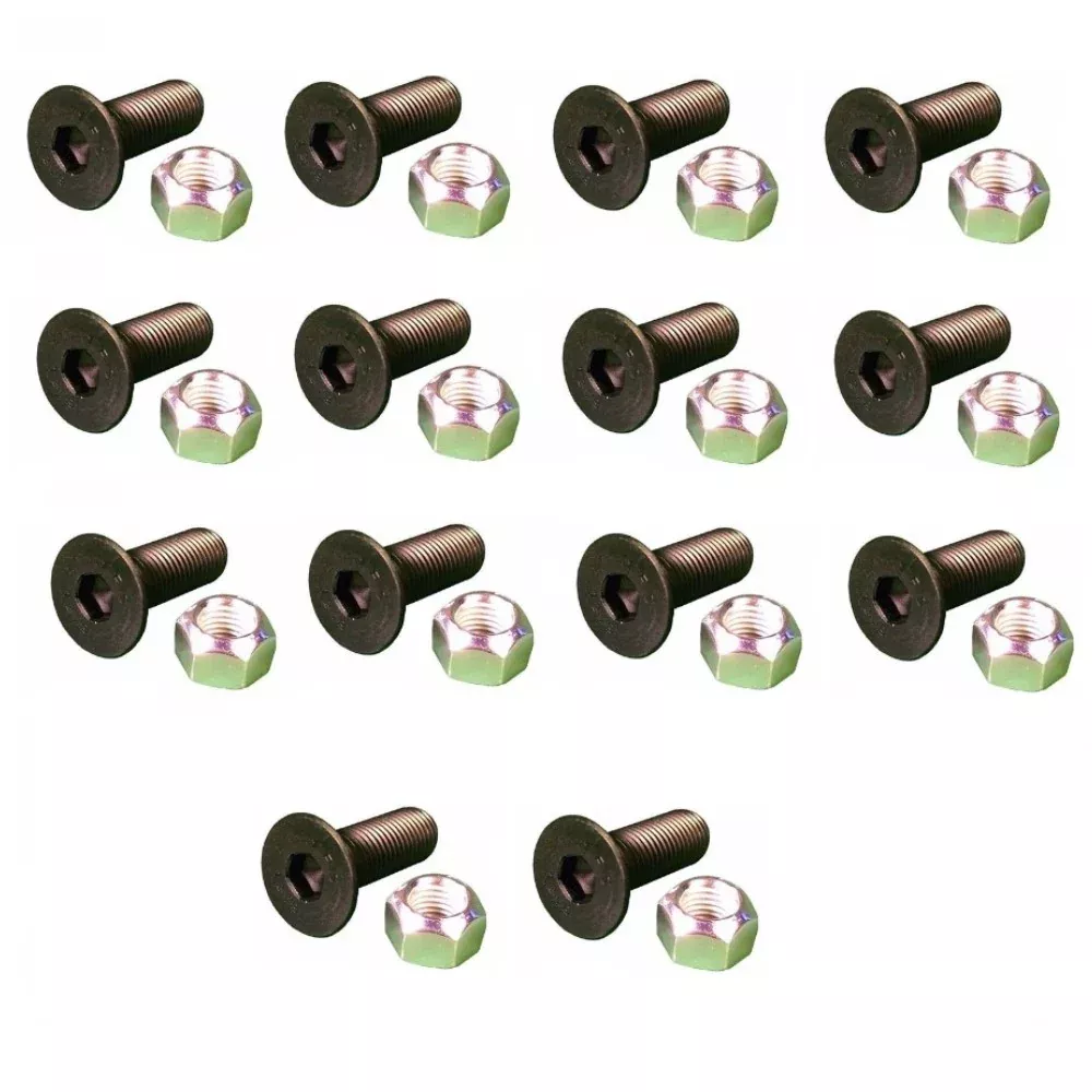 (14) Replacement Screws & (14) Replacement NutsFits CAT Models 5/8" x 2.5"