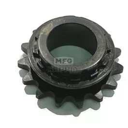 15 tooth, #35 replacement sprocket for Hilliard Clutches (new bearing style)