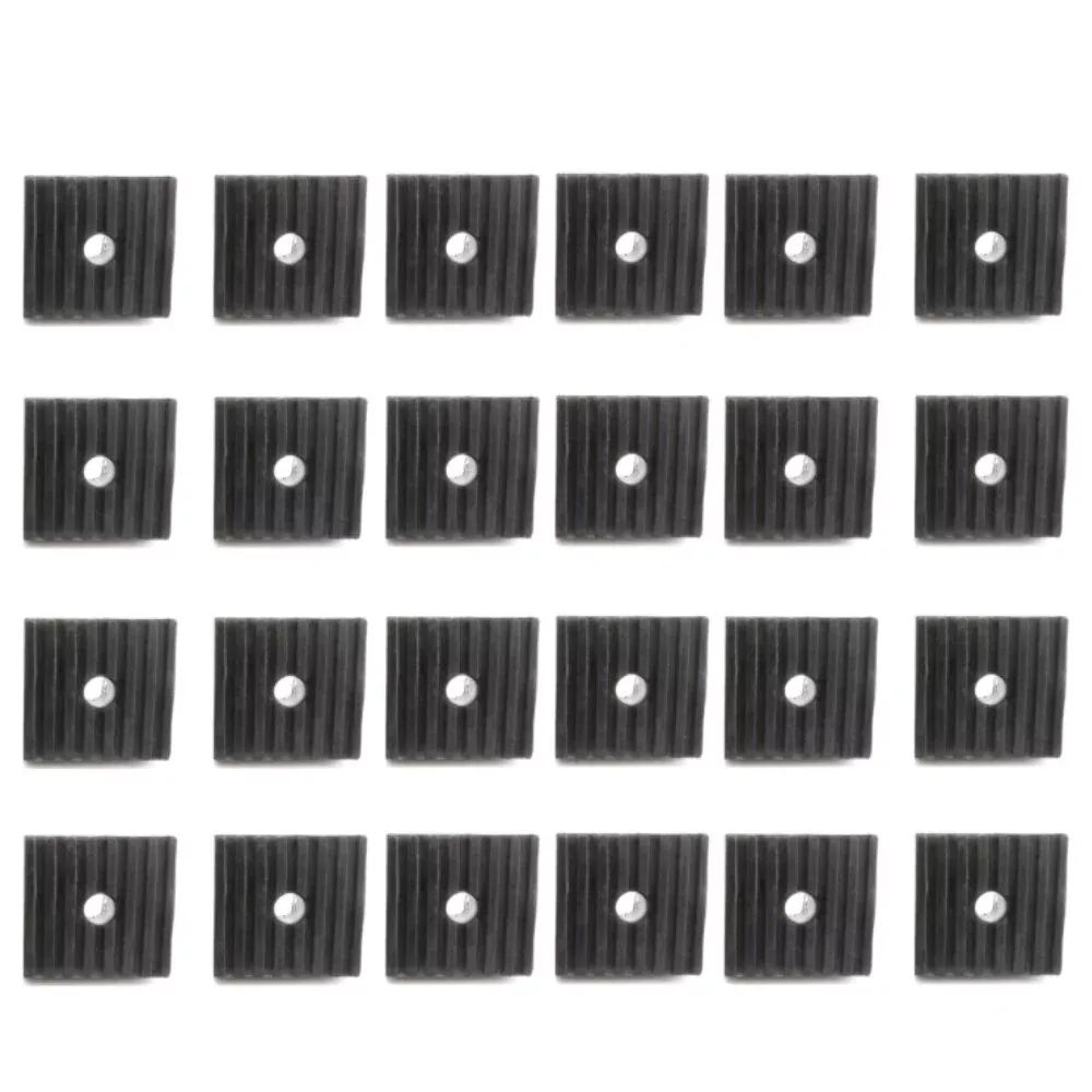 24 Anti Vibration Pads Air Compressor 4x4x1 HD Equipment Isolation Dampener