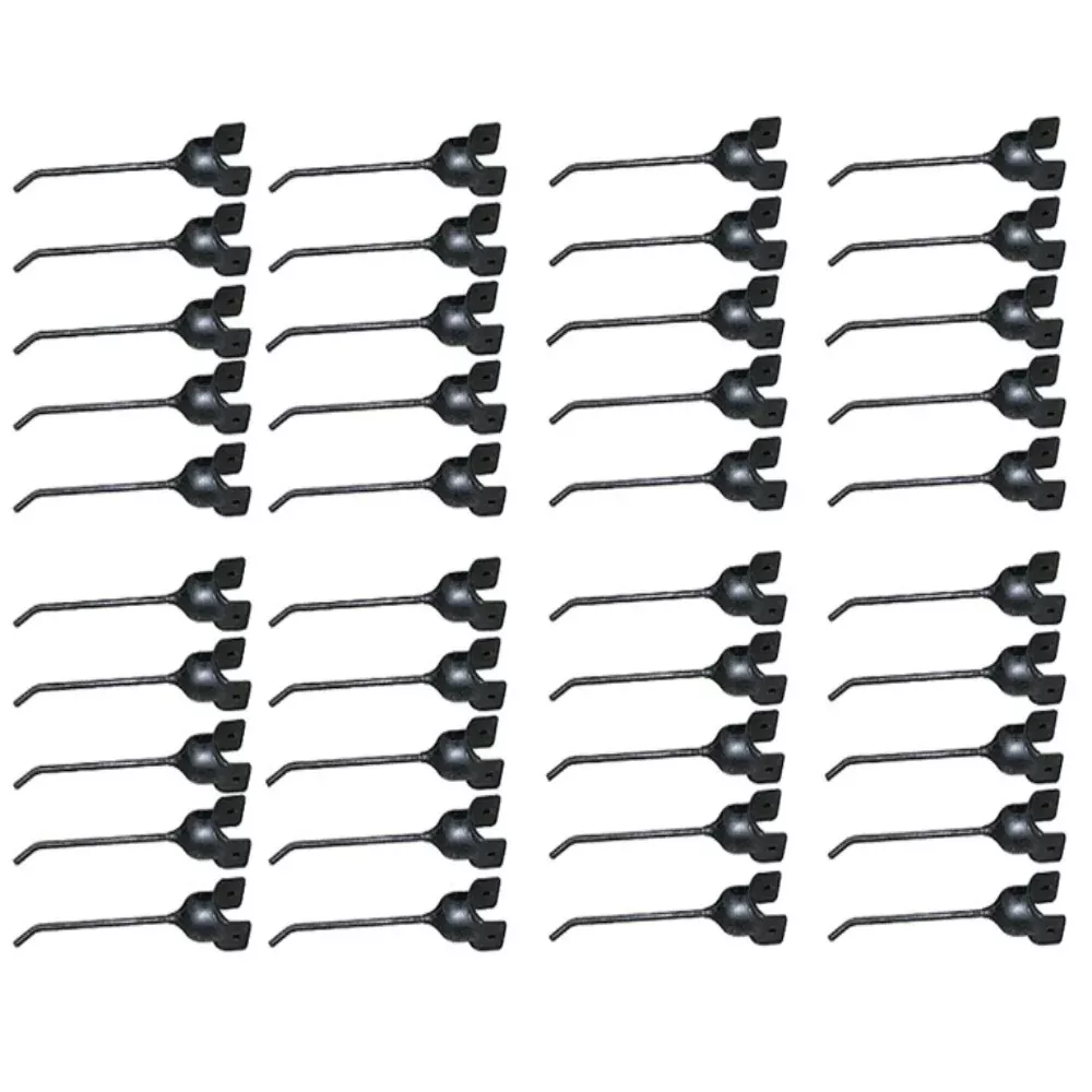 (40) Rubber Mounted Rake Teeth AE24953 AE47389 Fits John Deere 650 640 660 662
