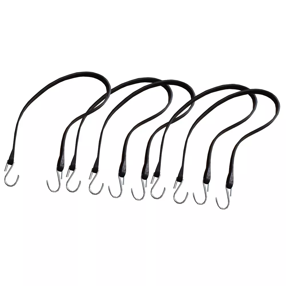 (5) 41" Bungee Cord Strap Cargo Tie Down T41-10 For Flatbeds Vans Caravans
