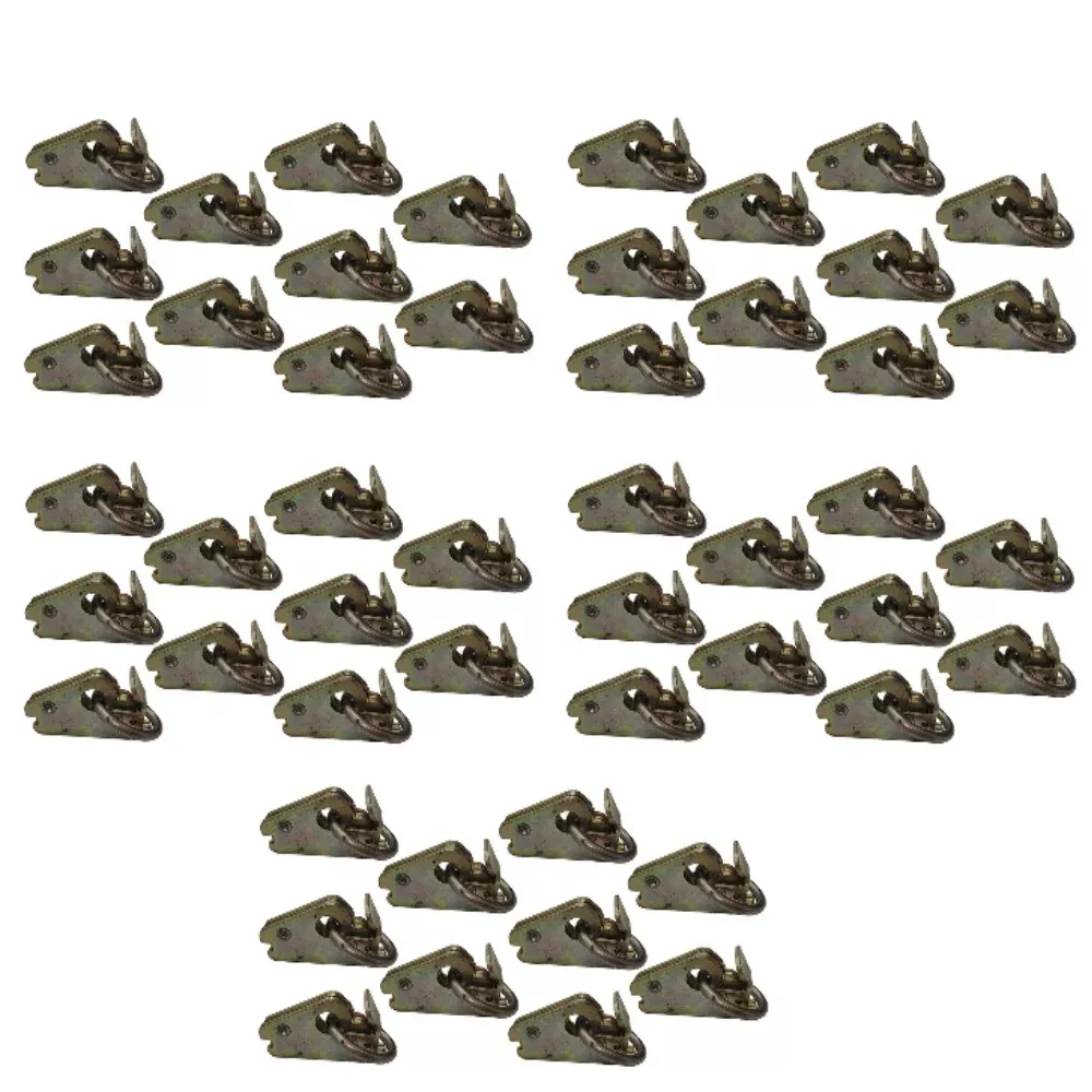 (50) E Track O Ring Fitting for Enclosed Trailer Toy Hauler Truck Cargo Tie Down