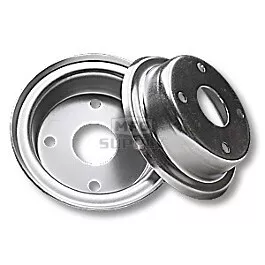 6" Multi-Purpose Steel Wheel, 2 Halves With No Hub