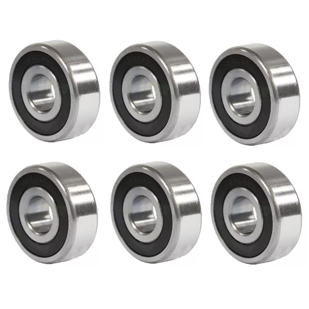 6 pc Mower Deck Upper/Lower Bearings Fits MTD Fits Cub Cadet Fits John Deere