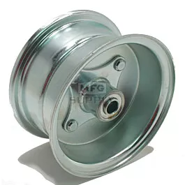 6" Steel Multi-Purpose Wheel, Centered 5/8" Ball Bearing Hub