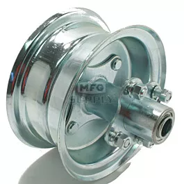 6" Steel Multi-Purpose Wheel with Extended Hub