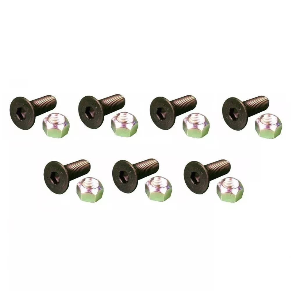 (7) Replacement Screws & (7) Replacement Nuts Fits CAT Models 5/8" x 2.5"
