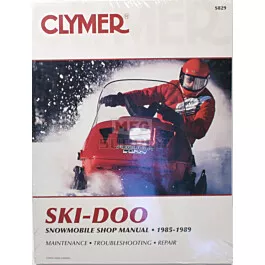 85-89 Ski-Doo Snowmobile Shop Repair, Maintenance & Service Manual