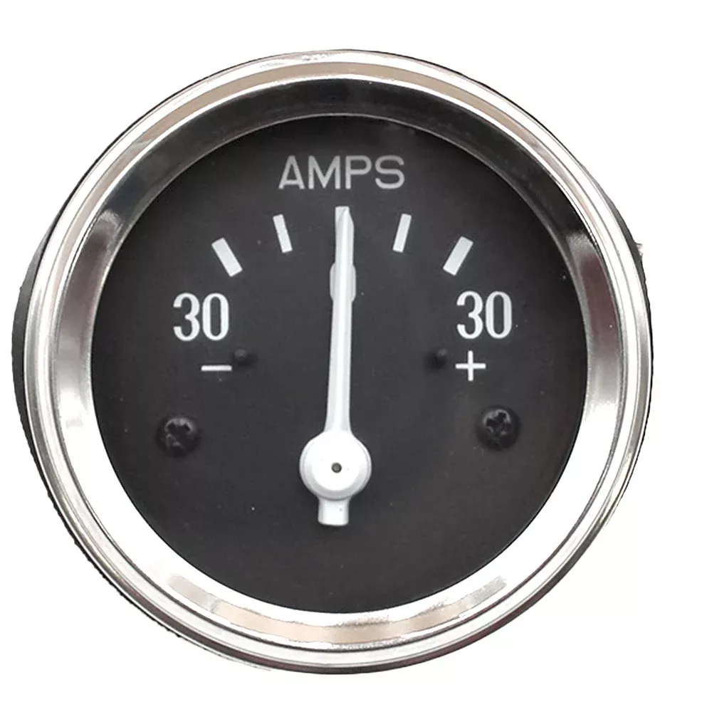 Amp Gauge CHROME Ring YE2 for Wisconsin Engine TFD T Fits JD VE VF for Linco