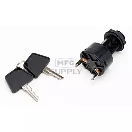 Arctic Cat Aftermarket Ignition Switch with Keys for Various 2001-2007 Manual Start Model Snowmobiles