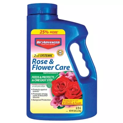 BioAdvanced 130540 2-In-1 Rose & Flower Care 5 LB
