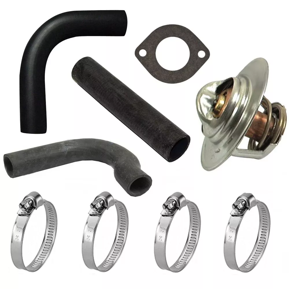 Clamps Thermostat Radiator Hose Kit Fits Ford Tractor 700 800 900 2000 4000 NAA