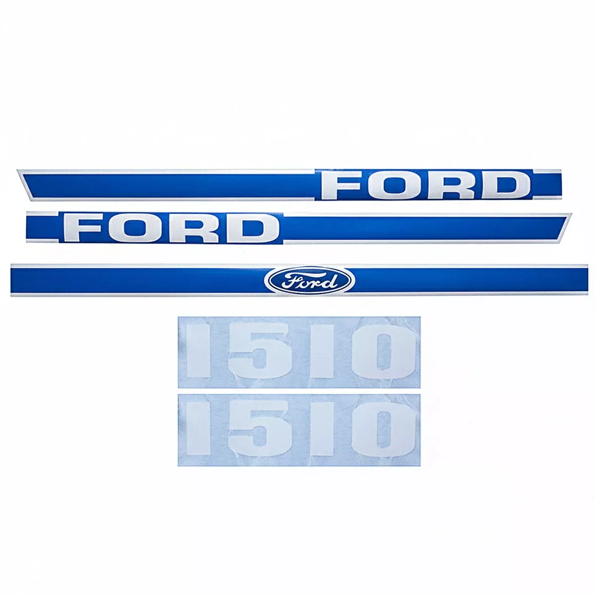 Decal Set for Ford 1510 Mylar - Hood Only