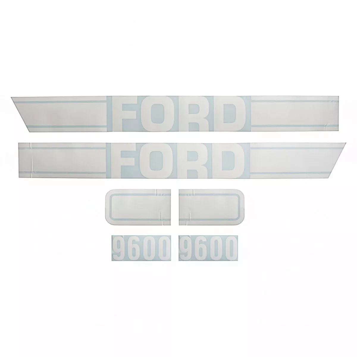 Decal Set for Ford 9600 Mylar - Hood Only