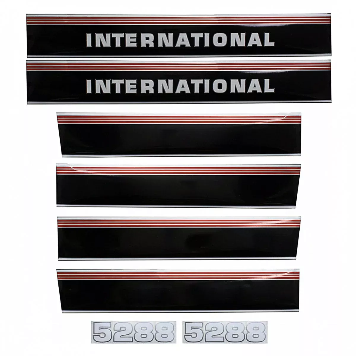 Decal Set for International / Farmall 5288 Mylar - Hood & Cab Decals