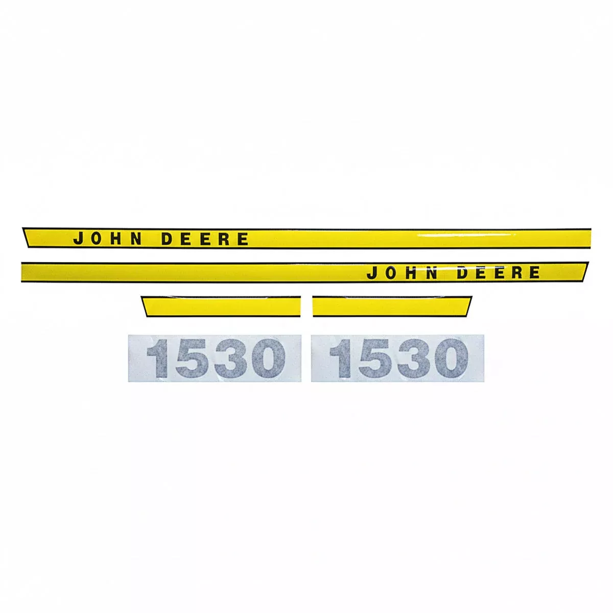 Decal Set for John Deere 1530 Early Mylar - Hood Only - 2" Wide Stripe