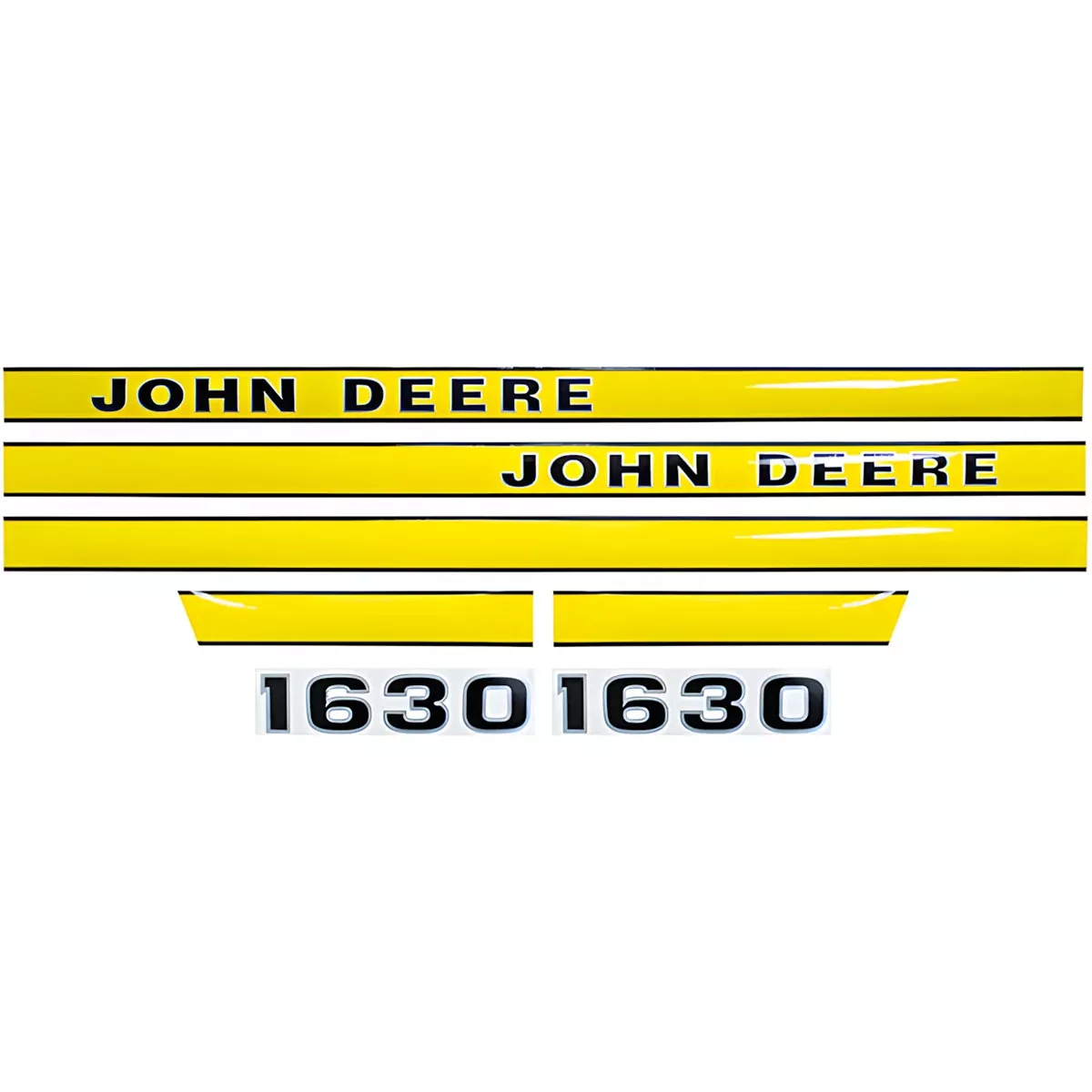 Decal Set for John Deere 1630 Early Mylar - Hood Only