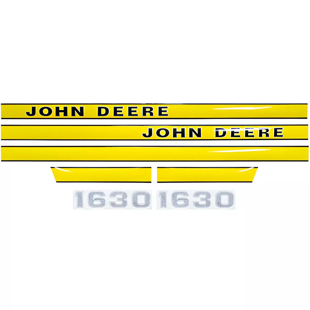 Decal Set for John Deere 1630 Late Mylar - Hood Only