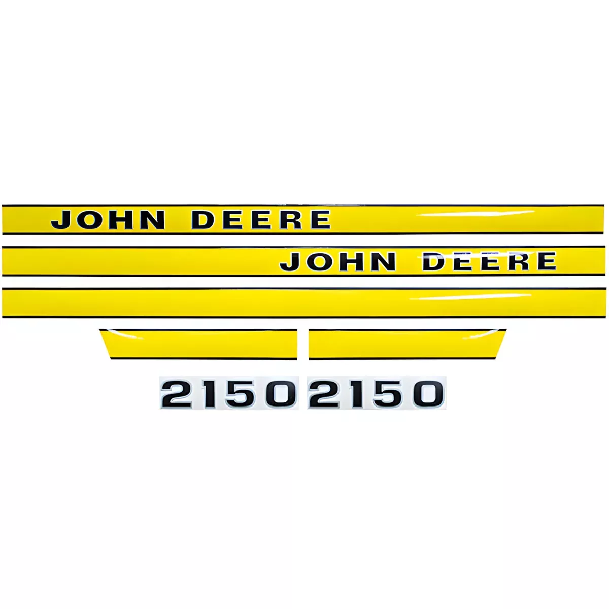 Decal Set for John Deere 2150 Early Mylar - Hood Only