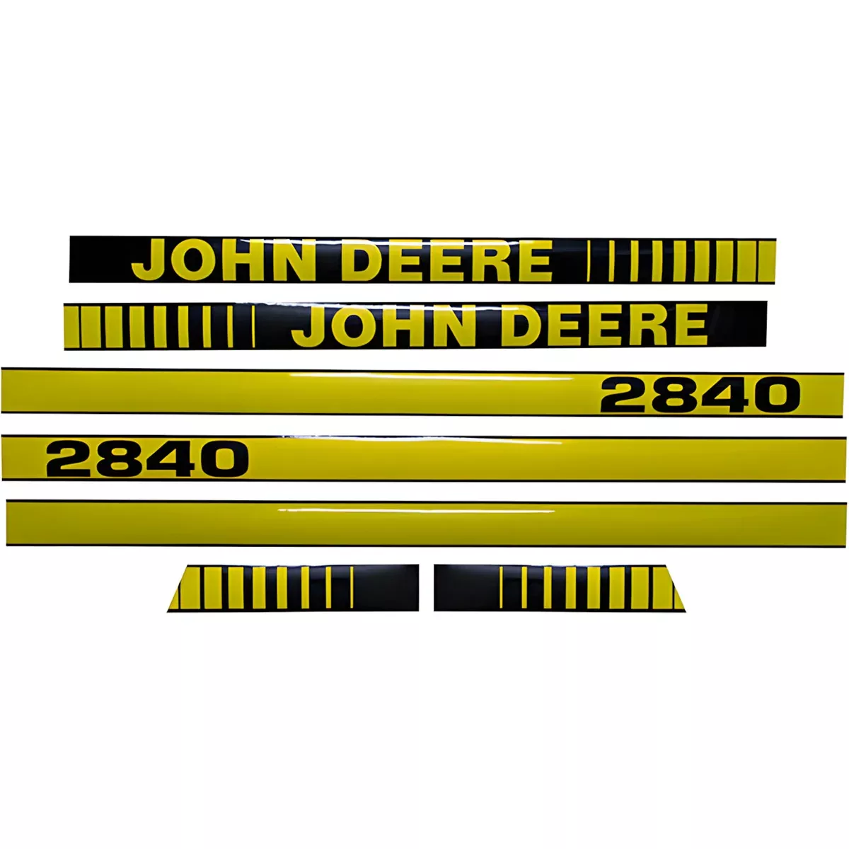 Decal Set for John Deere 2840 Late Mylar - Hood Only