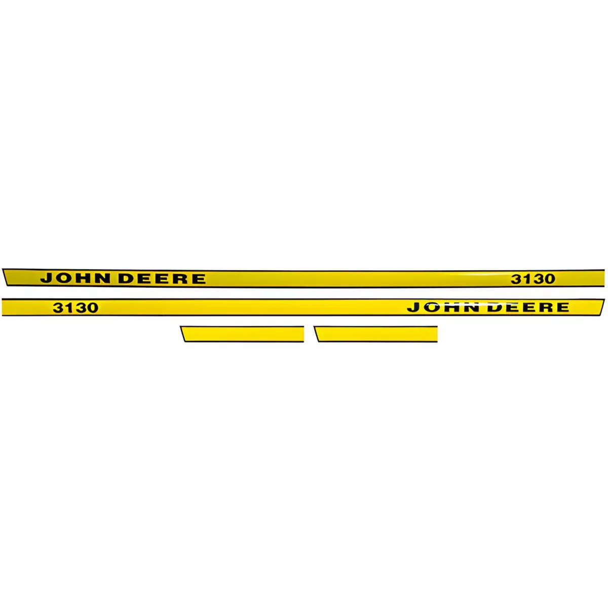 Decal Set for John Deere 3130 Early Mylar - Hood Only