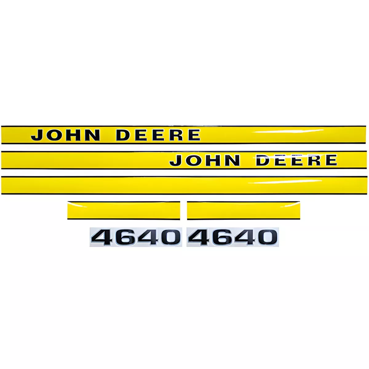 Decal Set for John Deere 4640 Early Mylar