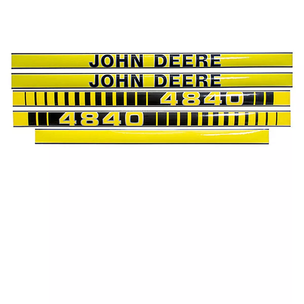 Decal Set for John Deere 4840 Late Mylar