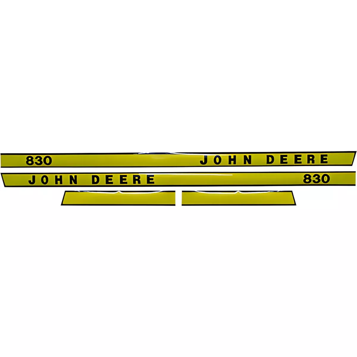 Decal Set for John Deere 830 (3-Cyl) Mylar - Hood Only