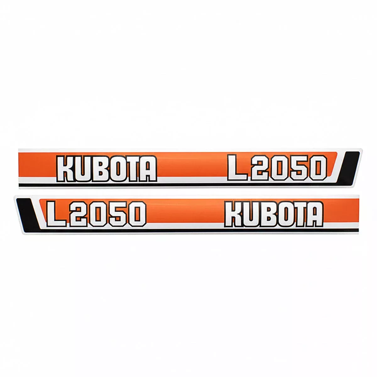 Decal Set for Kubota L2050 Mylar - Hood Only