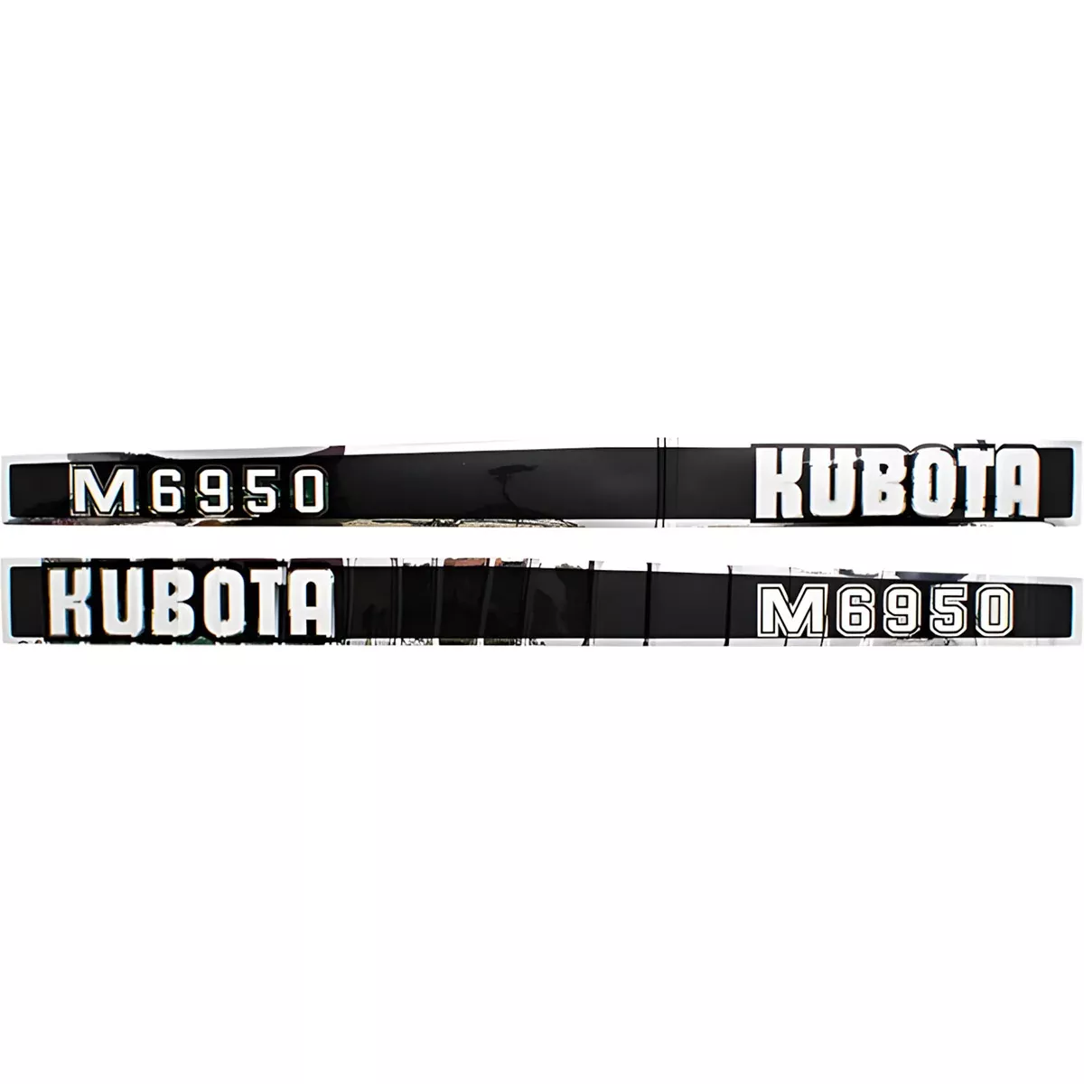 Decal Set for Kubota M6950 Mylar - Hood Only