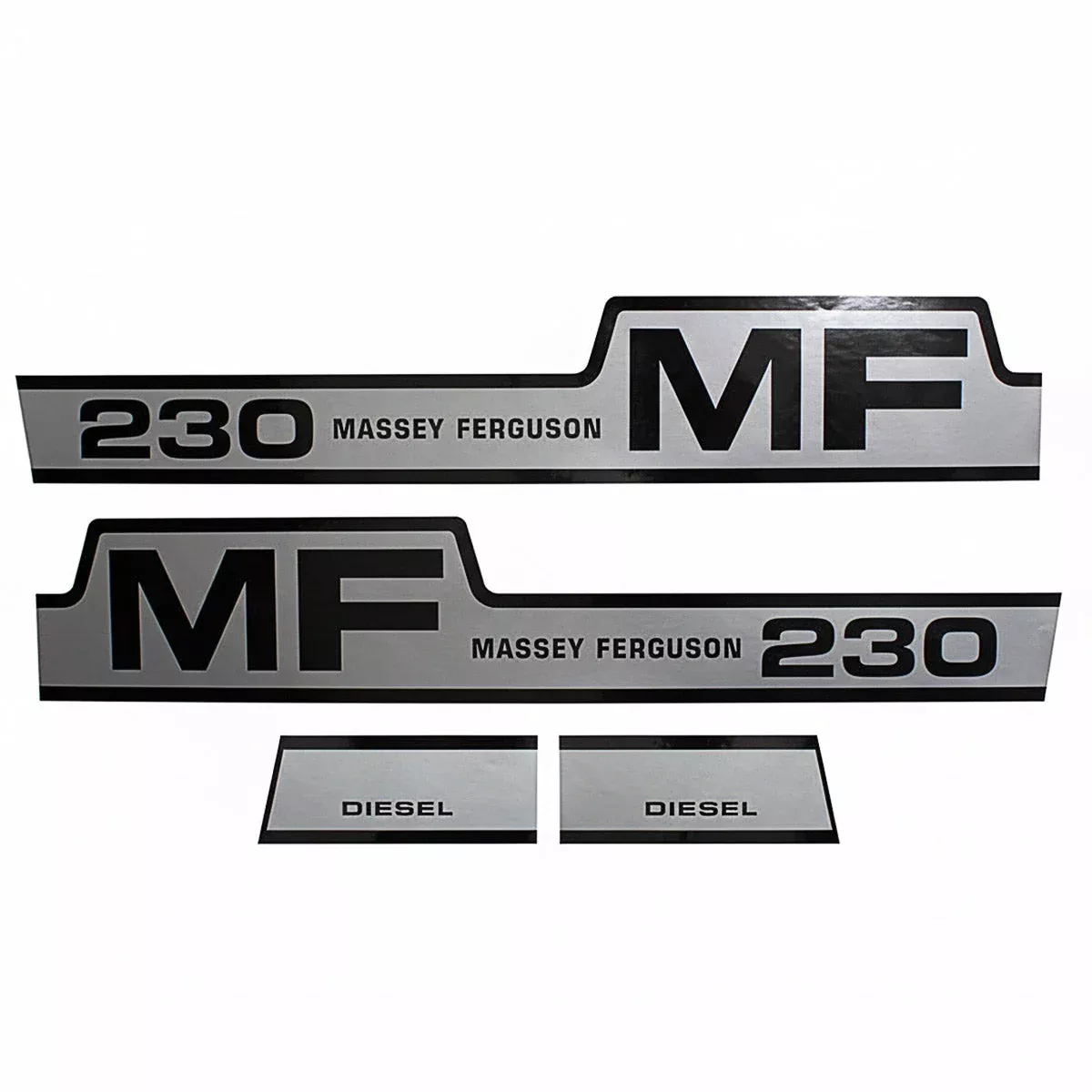 Decal Set for Massey Ferguson 230 Mylar - Hood Only