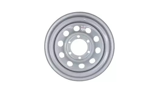 Dexter WH156-6SM 15X6 655 Silver Mod Wheel 4.27 Pilot