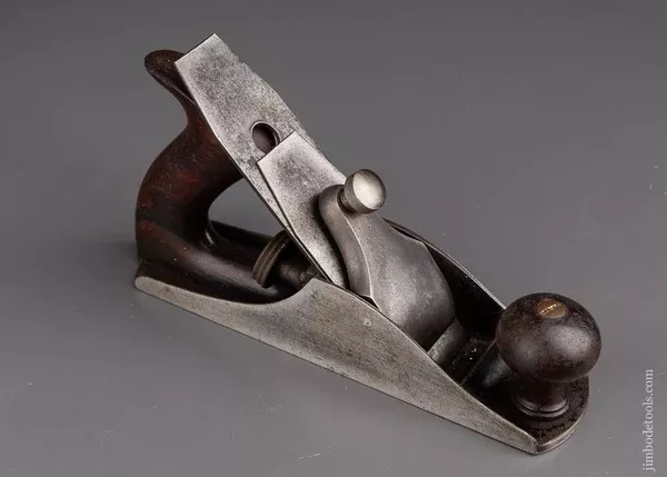 Fine BAILEY TOOL CO WOONSOCKET No. 3 Size Smoothing Plane ca. 1855 - 92833 - AS OF APR 19