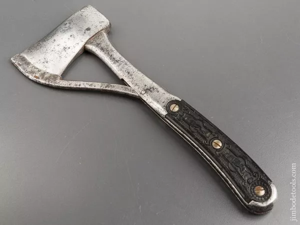 Great MARBLES No. 2 Hatchet with Hound and Hare Handle -- 81461R