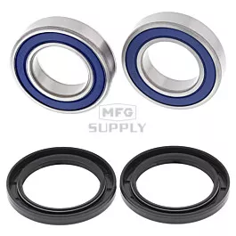 Honda 89-90 FL400R Pilot Rear Wheel Bearing Kit with Seals.
