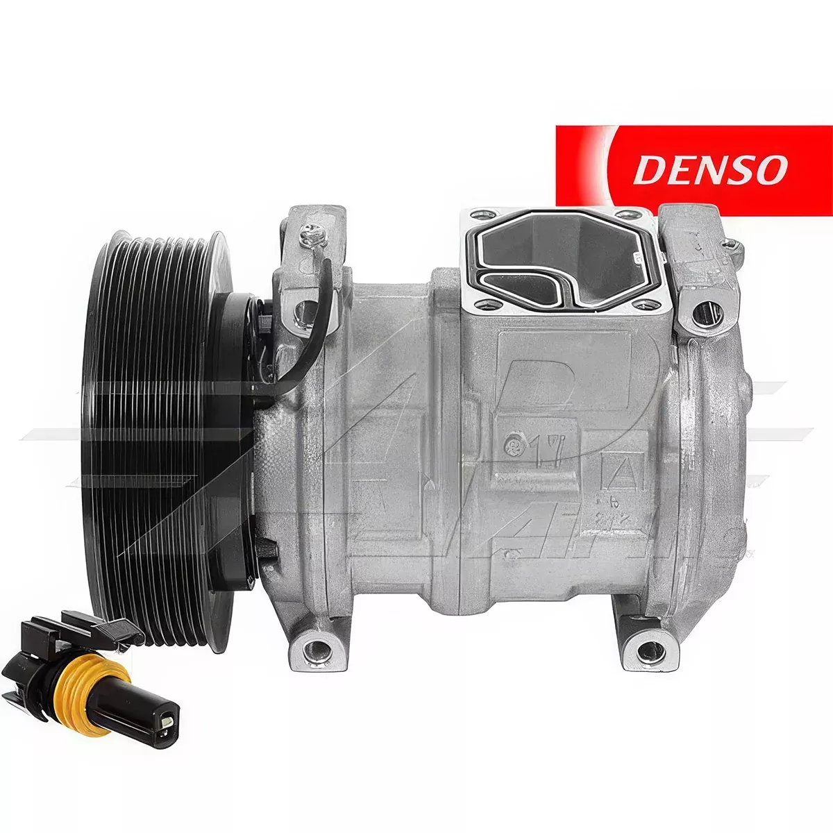OEM Denso Compressor 10PA17C - 146mm, 8 Groove Clutch, 12V for John Deere