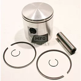 OEM Style Piston assembly. 69-82 Ski-Doo 640cc twin. Left Piston. .020 oversize
