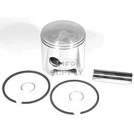 OEM Style Piston assembly. 71-76 Ski-Doo 440 twin. Left Piston..010" oversized.
