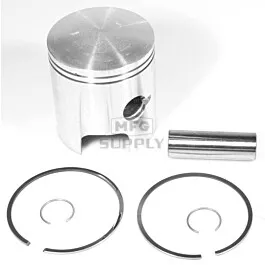 OEM Style Piston Assembly; John Deere Liquifire, JDX-8, Cyclone 440. CCW / Kioritz Engine. .010 ovesized.