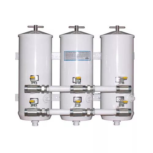 Parker Racor Marine 804A Series Triplex Fuel Filter Water Separator