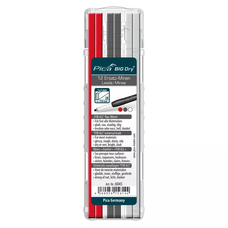 PICA Big-Dry Refill (Red/White/Grey 12-Piece)