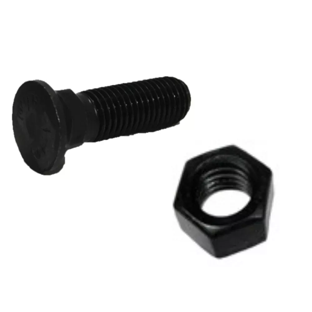 Plow Bolt & Nut for Blades Cutting Edges 5/8-11x2 1/4 Grade 8 PM06705